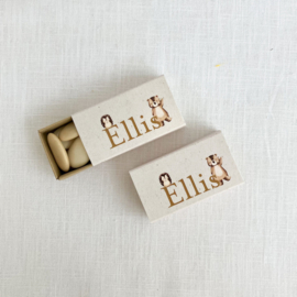 Doopsuikerset Ellis - Warme Natuurtinten met een Speelse Teddy (60st)