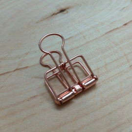 binderclip roségoud