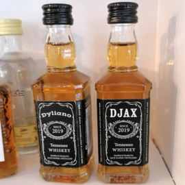 10 mini Jack Daniels, gepersonaliseerd