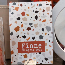 10 glazen proefbuisjes, gevuld en gepersonaliseerd