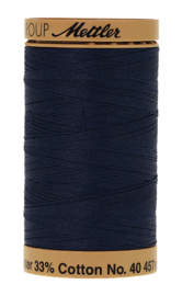 Mettler quiltgaren met wax-916 donkerblauw