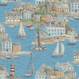 High Tide Harbour View Middenblauw