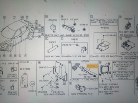 Bandenspanningssensor Nissan 40770-4CB1B F16/ T32/ ZE1E