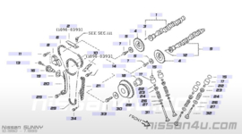 Pakking kettingspanner Nissan 13079-53Y00