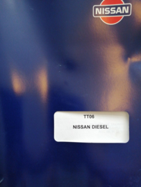 Cursusboek '' TT06 Nissan diesel ''