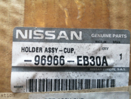 Bekerhouder achter Nissan D40/ R51 96366-EB30A Origineel.