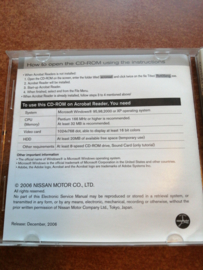 Consult-II Software Update CD-ROM DIAG: AED06G/ AFD06G/ ASD06G/ EGD06G/ EID06G/ UED06G C-II Conferter: AER06A/ AFR06A/ ASR06A/ EGR06A/ EIR06A