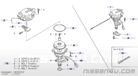 Rotor VG30 Nissan 22157-03P01 C32/ Z31 Nieuw