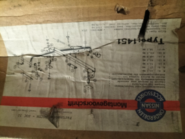 Tow bar Nissan Laurel C32 ACCTM-SOC32 Origineel. Type 1451