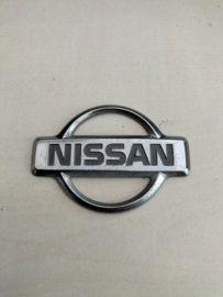 Emblem-rear Nissan Sunny N14 90892-73C60 Used part.