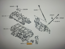 Sensor assy-boost pressure Nissan 22365-00QAL C13/ F15/ K14 Used part.