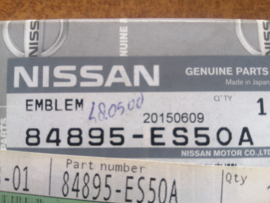 Emblem-trunk lid X-TRAIL Nissan X-Trail T30/ T31 84895-ES50A Original.