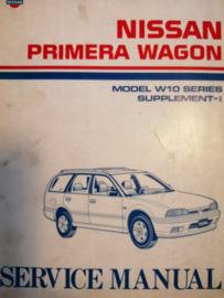 Service manual '' Model W10 series Supplement I '' Facelift SM3E-W10SG0