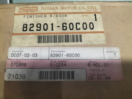 Deurpaneel linksachter Nissan 82901-60C00 Origineel.