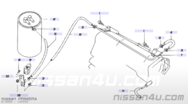 Vacuümslang Nissan Primera P11/ WP11 01993-0142E  SR20DE