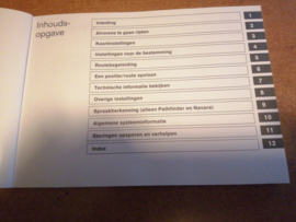 User manual '' Nissan navigatie-systeem 2007'' OM5D-NAVIE3E (7711347607)