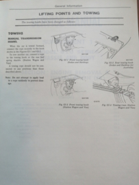 Service manual '' Model 610 series supplement 1 '' Datsun Bluebird 610 SM6E-061SG0