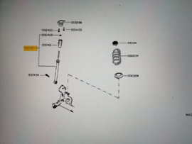 Shock absorber kit-rear Nissan Micra K14 E6210-5FA0B (56210-5FA0B) Original