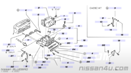 Aansluiting AC-ventiel CA20E Nissan 11817-D3500 Gebruikt.