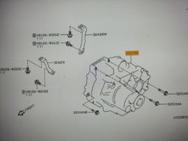 Transaxle manual CG13DE Nissan Micra K11 32010-44B24 Used part.