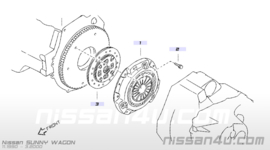 Koppelingsplaat Nissan Sunny Wagon Y10 30100-74N64