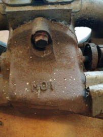 Carburateur / inlaatspruitstuk samenstelling Datsun Cherry F10 FII 100A