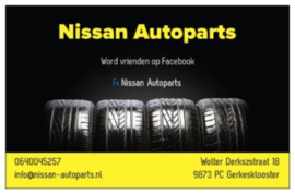 Deurrubber Rechtsvoor voertuigzijde Nissan 100NX B13 76860-63Y05