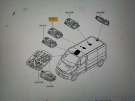 Interieurlamp Nissan Primastar X83 26410-00QAN