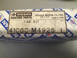 Pad kit-disc brake Nissan Cherry N10 41060-M4925 Original.