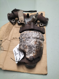 Uitlaatspruitstuk met katalysator & lambdasonde Nissan Micra K11 14004-99B00 / B0800-99B01 / 22690-99B00 Gebruikt.