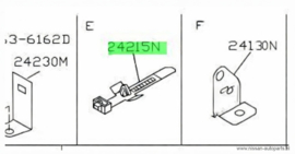 Montagebandje kabelboom Nissan 24222-89933 Origineel.