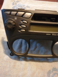 Radio unit, with cassette Nissan Almera N16 28113-BN314 Used part.