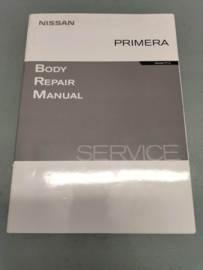 ''Body repair manual P12 '' Nissan Primera P12 BR2E-0P12E0E Gebruikt.