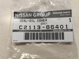 Seal-oil, front cover Nissan C2113-86401 (32113-86401) 160/ F22/ F23 Original.