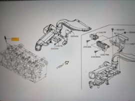 Gloeibougie Nissan 11065-00Q0H D40/ J10/ R51/ X83 Gebruikt (110651749R)