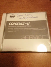 Consult-II Software Update CD-ROM DIAG: AED04A/ AFD04A/ ASD04A/ EGD04A/ EID04A NATS: AEN02C-1/ AFN02C-1/ ASN02C-1/ EGN02C-1/ EIN02C-1 Used part.