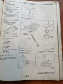 Service manual '' Model CD17 diesel Engine'' Nissan CD17