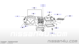 Dummy dashboardschakelaar Nissan Terrano2 R20 68960-0F000