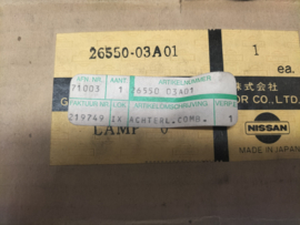 Lamp rear combination, right-hand Nissan Sunny B11 - sedan 26550-03A01 Original.