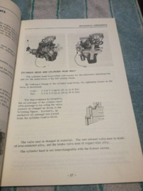 Service bulletin Nissan Datsun volume 187