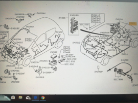 Interieurkabelboom Nissan Pixo Acenta 24013-4A01D