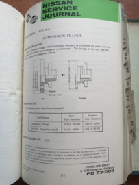 Nissan Datsun service journal