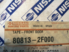 Tape-front door outside, left-hand Nissan Primera P11/ WP11 80813-2F000 Original.