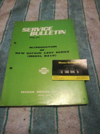 Service bulletin Nissan Datsun volume 187