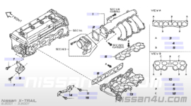 Inlaatspruitstukpakking Nissan X-Trail T30 QR20DE/QR25DE 14035-8H30A