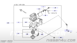 Kachelweerstand Nissan Micra K11 27150-41B05