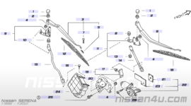 Ruitenwisser Nissan Serena C23 ruitenwisserblad 28890-7C900