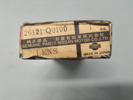Knipperlichtglas rechts Datsun Laurel C230 26121-Q0100 IKI 7008 IKI 6008 Origineel.