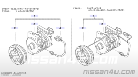 Aircopomp Nissan Almera N15 CD20 diesel 92600-1M918