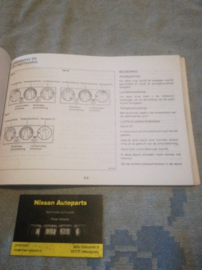 Instructieboekje '' Nissan Almera N15'' OM8D-0N15E1E